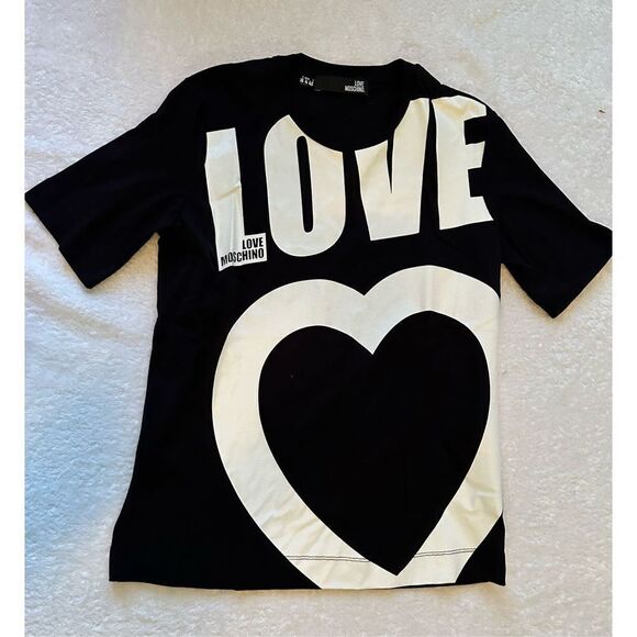 Love Moschino logo t-shirt size 4 - Picture 6 of 10